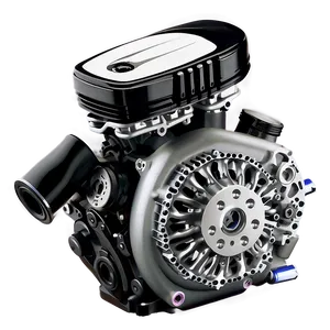 Motorcycle Engine Png 25 PNG Image