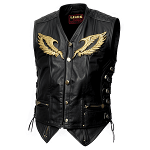 Motorcycle Leather Vest PNG bnv PNG with transparent background