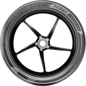 Motorcycle Wheeland Tire PNG Image