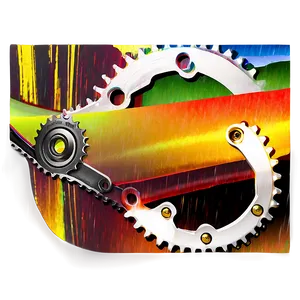 Mountain Bike Chain Graphic Png 33 PNG Image