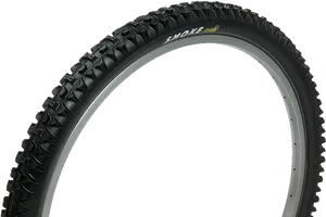 Mountain Bike Tire Smoke Design PNG Image