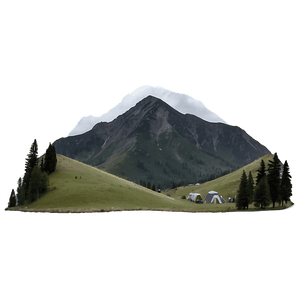Mountain Camping Destinations PNG 06122024 PNG with transparent background