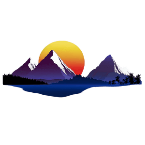 Mountain Landscape PNG 05032024 PNG image with transparent background