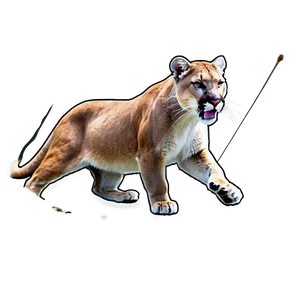 Mountain Lion Pride Png Bdn PNG Image