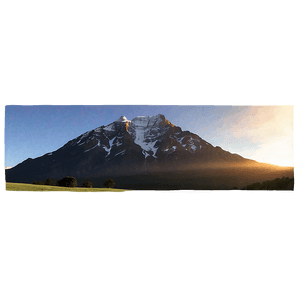 Mountain Sunrise PNG 17 PNG image with transparent background