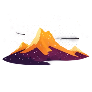 Mountain Under Stars Png Vpj64 PNG Image