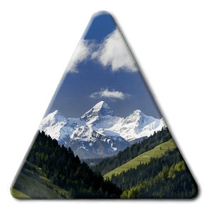 Mountain Vista Landscape PNG tok PNG image with transparent background