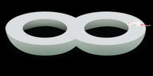 Mouse Infinity Loop Illusion PNG image with transparent background