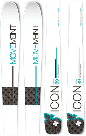 Skis Movement Icon - Ski, HD Png Download PNG image with transparent background