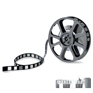 Movie Reel On Projector Png 06212024 PNG Image