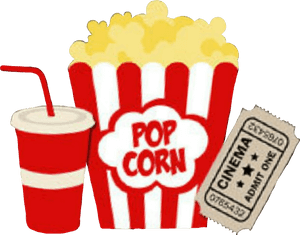 Transparent Movie Popcorn Png - Clip Art Movie Popcorn, Png Download PNG image with transparent background