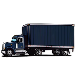 Moving Box Truck Clipart Png 21 PNG Image