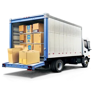 Moving Truck And Storage Unit Png Tim PNG Image