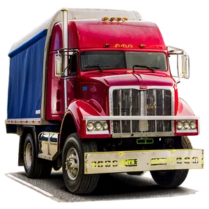 Moving Truck With Dolly Png Fey45 PNG Image