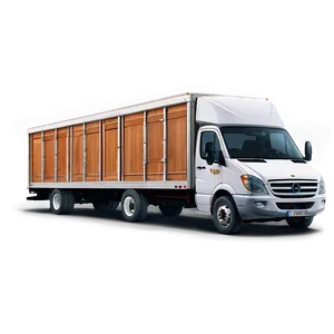 Moving Truck With Furniture Png Sxx PNG Image