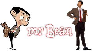 Mr Bean Png - Mr Bean Vs Mr Bean Cartoon, Transparent Png PNG image with transparent background
