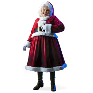 Mrs Claus And Santa Png Job PNG Image