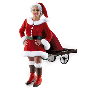 Mrs Claus Holiday Character Png Wnu31 PNG Image