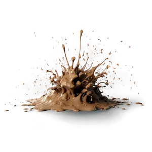 Mud Splatter Explosion Effect Png Khx PNG Image