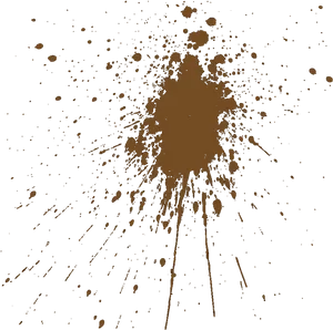 Mud_ Splatter_ Texture PNG Image