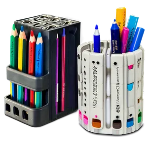 Multi-compartment Pencil Holder Png 73 PNG Image