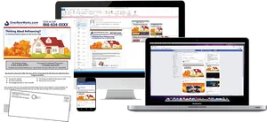 Multi Device Marketing Materials PNG Image