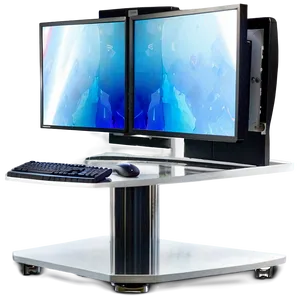 Multi-screen Computer Setup Png Fdt PNG Image