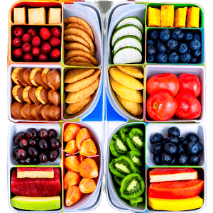 Multi-Sectional Snack Trays PNG 06202024 PNG image with transparent background
