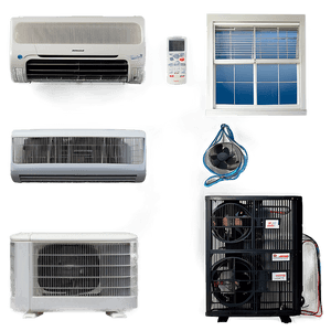 Multi Split Air Conditioner PNG 06272024 PNG