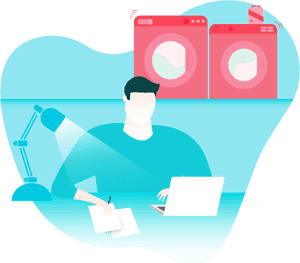 Laundr Studying Graphic, HD Png Download PNG