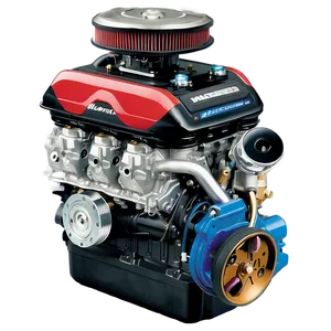 Muscle Car Engine Specification Png Meh84 PNG Image