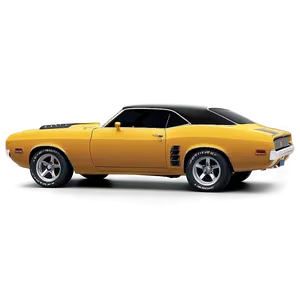 Muscle Car Side Visualization Png Iia19 PNG Image