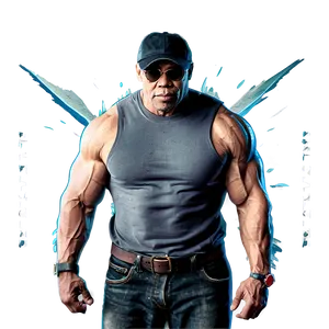 Muscle Man Art Png 06252024 PNG Image