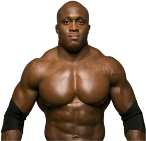 Muscled_ Athlete_ Portrait PNG Image