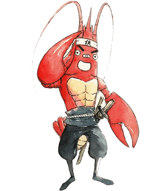 Cartoon Illustration Shrimp Free Png Hq Clipart - Shrimp Cartoon, Transparent Png PNG image with transparent background