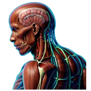 Muscular System Educational Chart Png Kuc PNG Image