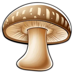 Mushroom Cartoon Clipart Png 06272024 PNG Image