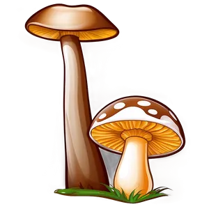 Mushroom Cartoon Drawing Png Npg PNG Image