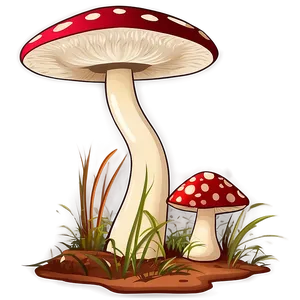 Mushroom Cartoon Illustration Png 69 PNG Image