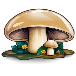 Mushroom Cartoon Vector Png 38 PNG Image