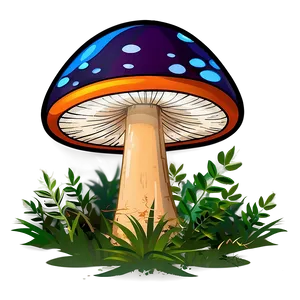 Mushroom Forest Cartoon Png 06272024 PNG Image