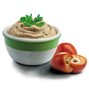 Mushroom Garlic Hummus Png 06252024 PNG Image