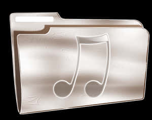 Music Folder Icon PNG image with transparent background