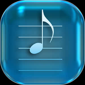 Music Note Icon PNG with transparent background
