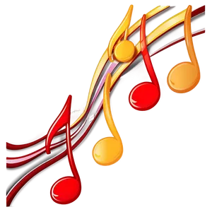 Music Notes Clipart Png Frh77 PNG Image