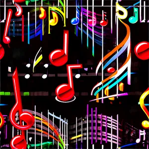 Music Notes D PNG Image