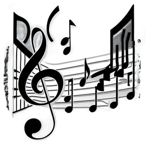 Music Staff For Songwriters Png Dur53 PNG Image