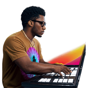 Music Video Editing PNG 06262024 PNG with transparent background