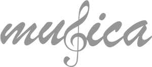 Musica Logo Design PNG Image