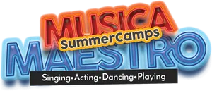 Musica Maestro Summer Camps Banner PNG Image